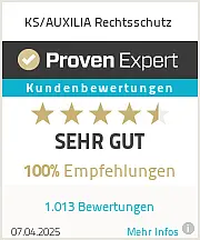 Siegel von Proven Expert